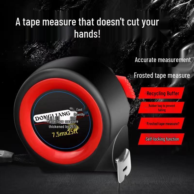 Self-Locking Steel Tape Measure with Custom Logo Option