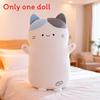 Plush Cat Pillow Large Long Body Office Nap Cushion Girls Gift For Restful Sleep