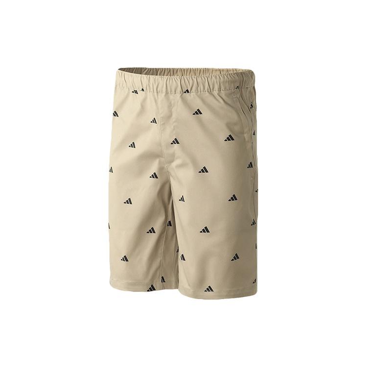 adidas M Short Gen Aop Logo Printing Sports Shorts Brown Men s GJ5105 M