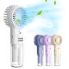 Rechargeable Mini Evaporative Air Cooler 3 Speeds 4 Colors 40ml Water Tank Portable Handheld Mist Spray Fan