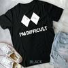 Ski Je Suis Difficile Ski Skieur Snowboard Snowboardeur T-shirt Forme Unisexe
