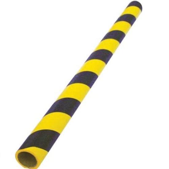 TRUSCO Safety 17mm x Tiger 20 pieces Cushions, Round, 900mm, Print, Yellow/Black, TAC290MYB, (Case)