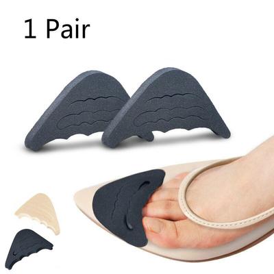 1 Pair of Women's High Heels Half Forefoot Insole Cushioning Pain Relief Protector Toe Forefoot Pad