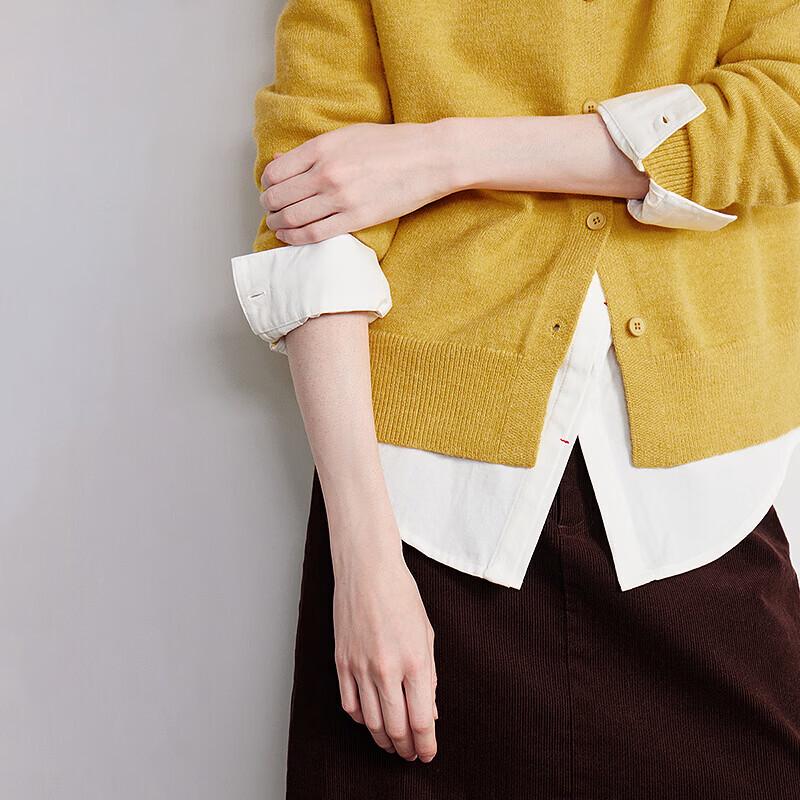 Cardigan Polo Tricoté Rétro pour Femme Chuyu