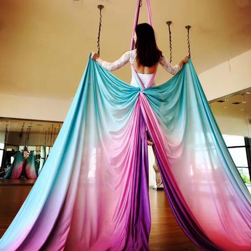 Iron Curtain Cloud 7m Gradient Aerial Yoga Hammock