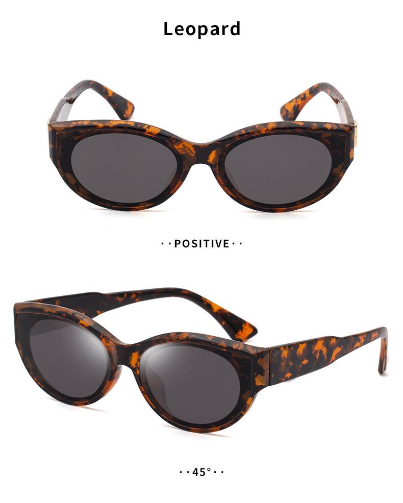Trendy European & American Cat-Eye Sunglasses: Unisex Hip-Hop Style