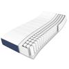 Pocket Spring Mattress Medium Firm Blue 140 x 190 x 20 cm Fabric