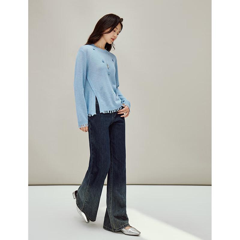 Pulover Tricotat INMAN Francez 3D Croșetat Manual