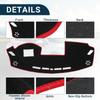 TUCKBOLD Front Dashboard Cover Mat for Mitsubishi Eclipse Cross Display 2017-2022, Anti-Slip Head-Up