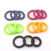 3 Tamaños Anillos de Silicona para Pene Retraso de Eyaculación Masculina Erección Duradera Restricción de Escroto Testículo Juego para Adultos Juguetes Sexuales Para Hombres