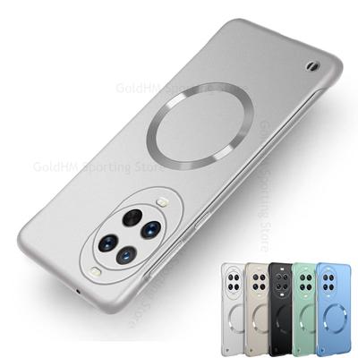 Hüllen für Huawei Nova 14 Ultra Für Magsafe Rahmenlose Matte Hülle für HUAWEI Nova 14 Pro Magnetische Randlose Mattierte Abdeckung Nova 13 14 Pro Robuste Hülle