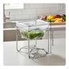 Countertop Trash Bag Holder Multi Purpose Stainless Steel RustResistant Household