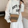 Sommer super angesagt Mini kleine Tasche Damen Neu Vielseitig Umhängetasche Stroh gewebt High-End Meeresstrand Handy Tasche