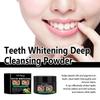 Tooth cleaning powder for removing yellow stains and plaque, freshening breath, and cleaning teeth