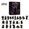Spooky Desktop Decorations Halloween Advent Calendar 24 Day Countdown Box with Witch Ghost Funny Skeleton Action Figures Figurines Collectible