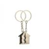 Stainless Steel Couple Keychain Engraved House Keyring Exquisite Lovers Keyring  Jewelry