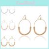 Stylish Earrings Geometric For Women Chic Alloy Modern Fashion Accessories