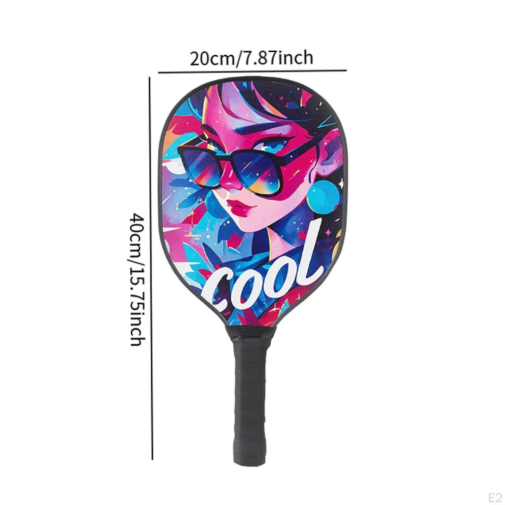 Pickleball Paddles Equipment Racquets for Sports Practice Players Glasses Girl