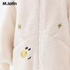 M.Latin Girls' Fun Lambswool Padded Jacket
