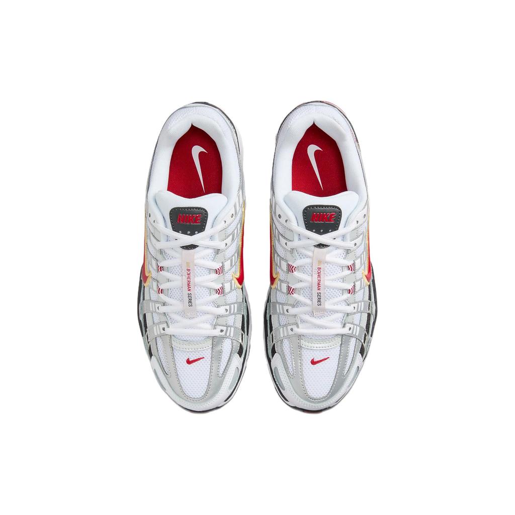 Nike P-6000 Platinum Varsity Red Unisex Sneakers White Metallic-Platinum CD6404-102