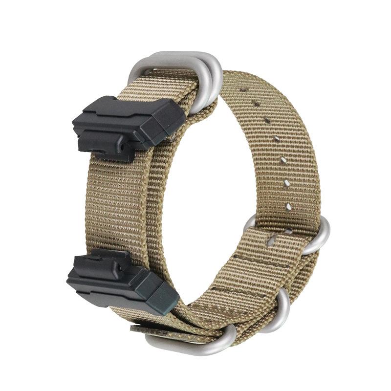 

16-мм адаптер + HD Conversion RAF нейлоновий ремінець підходить для Casio Gshock GA120 GA100 5600 GWM5610 DW6600 Аксесуари для ремінця для годинника