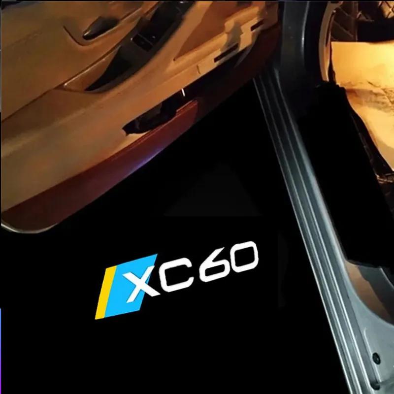 Led Car Door HD Light Laser Projector Welcome Lamps For Volvo XC90 V90 V60 XC60 V40 S80 S60 S90 C40 XC40 V70 XC70