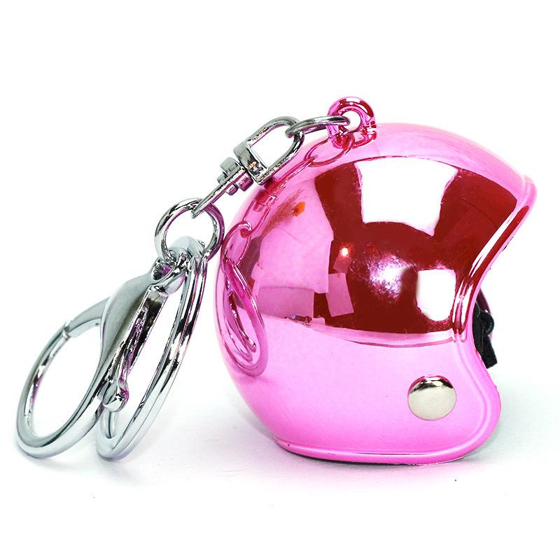Colorful Exquisite Helmet Keychain & Bag Pendant with Wind-Breaking Duck Head