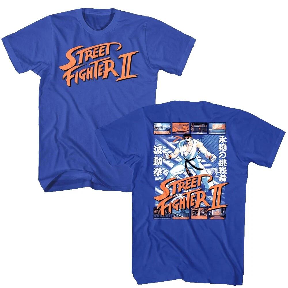 Street Fighter 2 Ryu Stage Select Men s T Shirt S