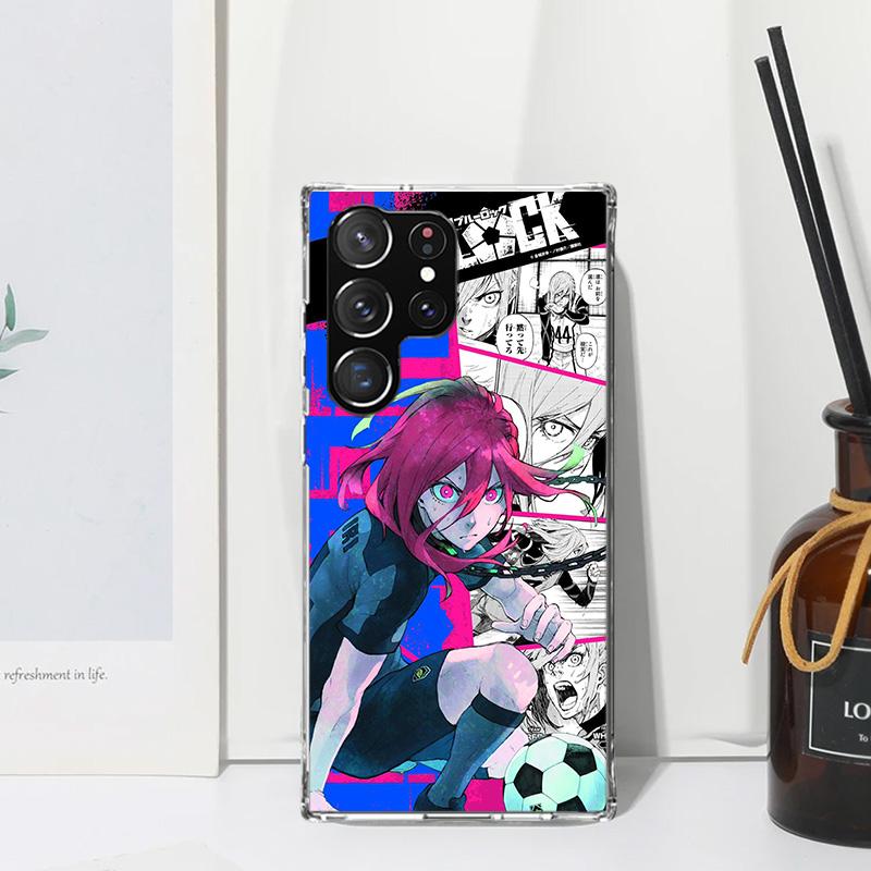 Blue Lock Chigiri Hyoma Phone Case For Samsung Galaxy S26 S25 Edge S24 FE S23 S22 Ultra S21 Plus S20 + Art Fundas Back Cover Gal