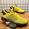2025 Mesh Men's Casual Sneakers Summer Lightweight Breathable Tennis Shoes New Fashion Lace-up Soft-soled Running Shoes Tênis