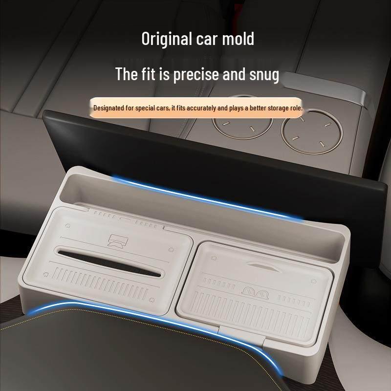 Compatible with YU7 Rear Storage Box, Console Tissue Box, Car Interior & Accessories.