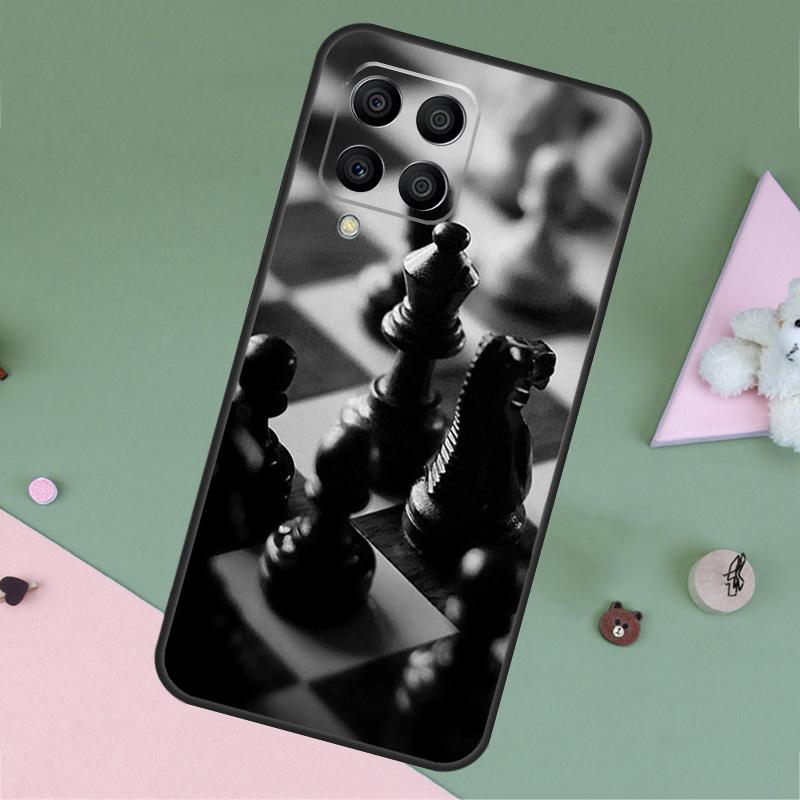 Schachfiguren Für Samsung Galaxy M11 M21 M31 M12 M13 M14 M15 M35 M34 M54 M33 M53 M32 M52 M06 M16 M55 Hülle