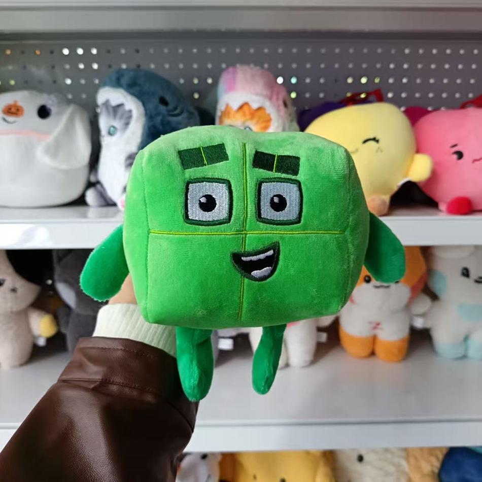 New Cartoon number Plush Doll Toy Educational Stuffed Movie TV number Toys Kids Gift early childhood education doll