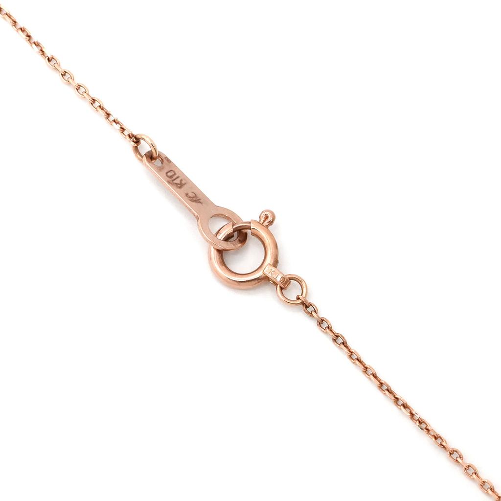 4℃ - Diamond PendantNecklace K10PG/diamond Array