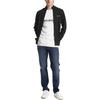 Calvin Klein Casual Stand Collar Printed Comfortable Zip Cardigan Sweater Men Sweater Black J319273-BEH