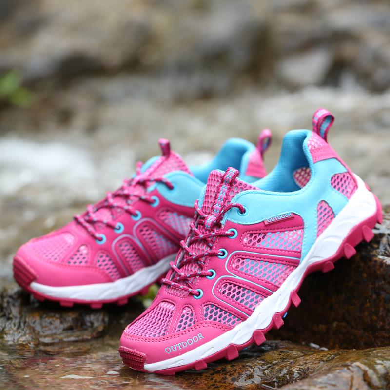 Women's Breathable Non-Slip Outdoor Hiking Shoes - Perfect for Summer, Creek Wading, or Casual Trekking