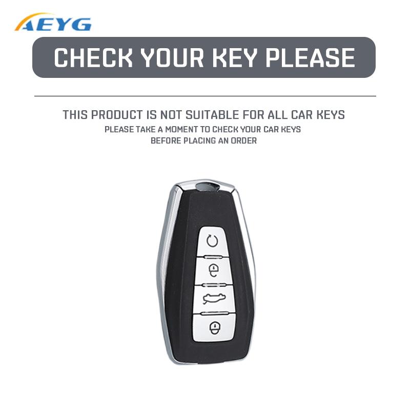 Abs Carbon Fiber Car Key Case Cover For Geely Emgrand X7 Ex7 Coolray   Atlas Boyue Nl3 Gt Gc9 Borui