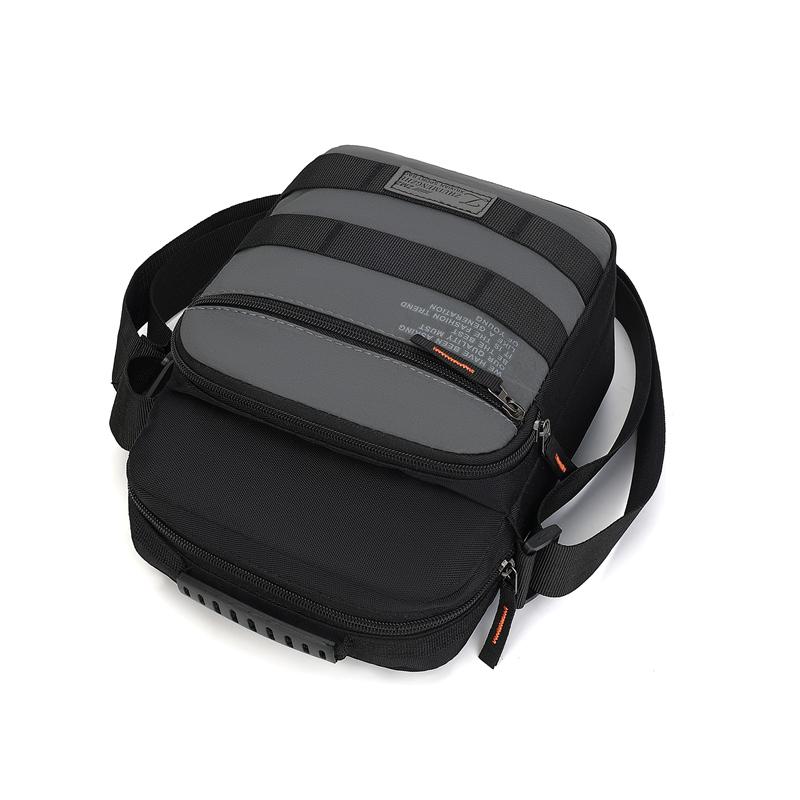 Men's Traveling Shoulder Bag Fashion Casual Patchwork Handbag High Quality Oxford Cloth Waterproof Multifunctional Crossbody Bag