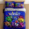 3D Hot Sale Graffiti Rainbow Friends Cartoon Duvet Cover UK Single Double King US Twin Full Queen Size Bed Linen Set Best Gifts