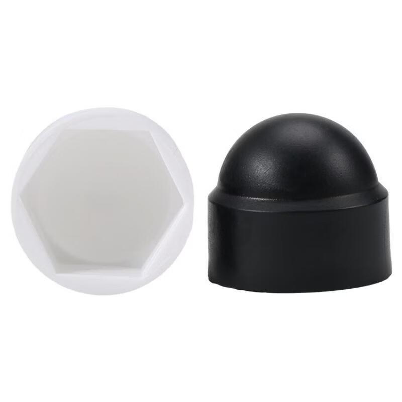 Hexagon Nut Bolt Plastic Protection Caps (100 Pcs)
