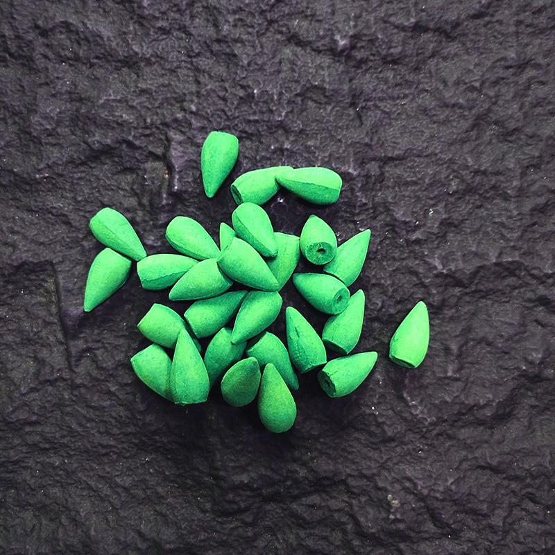 Y 50pcs/bag Mixed Waterfall Smoke Cone Incense for Backflow Burner Reflux Tower Incense Indian Meditation Yoga Home Fragrance