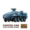NEW Army Heavy Tank MOC Bricks Set WW2 Military Armored Cars Building Blocks War Panzer 3D Model Children Toys Birthday Gift DIY