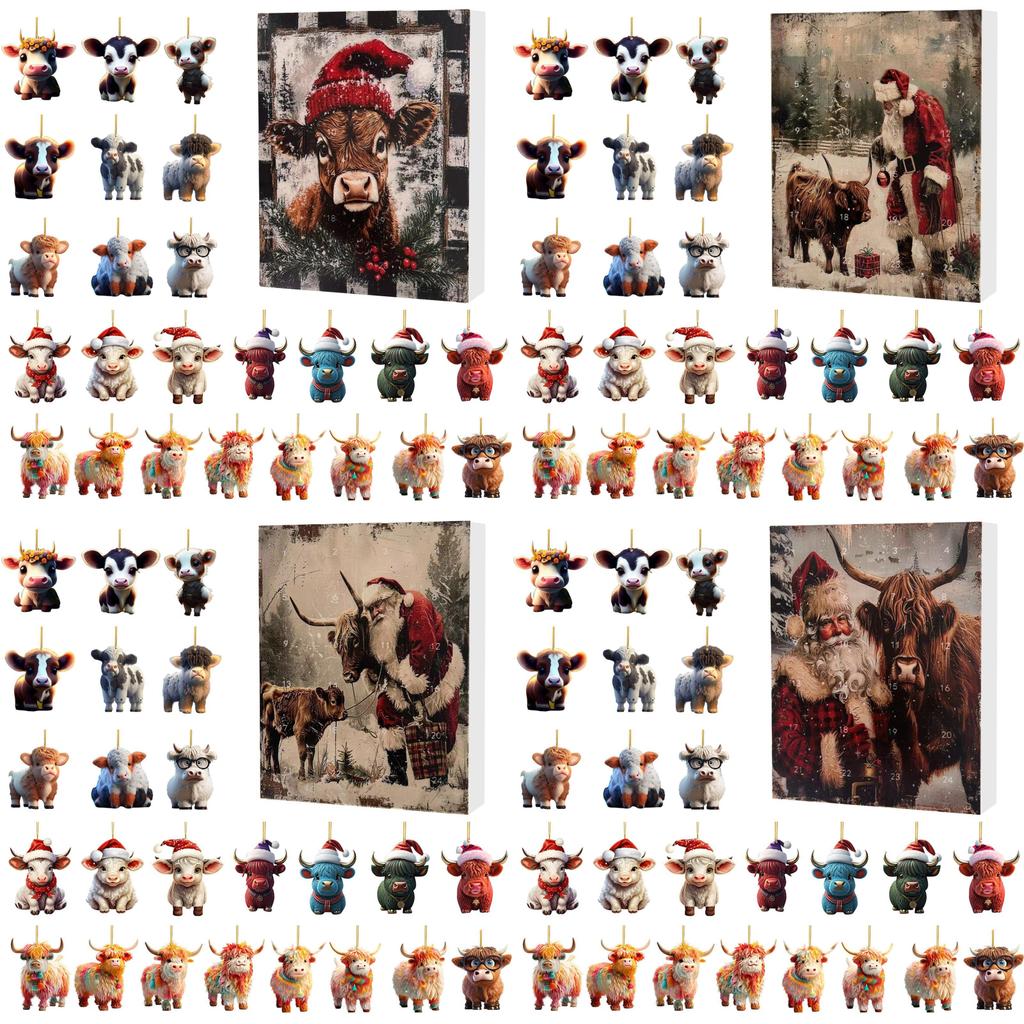 Weihnachts-Blindbox-Kreationen Mit Yak Acryl Hängedekoration Für Feiertagsgeschenke