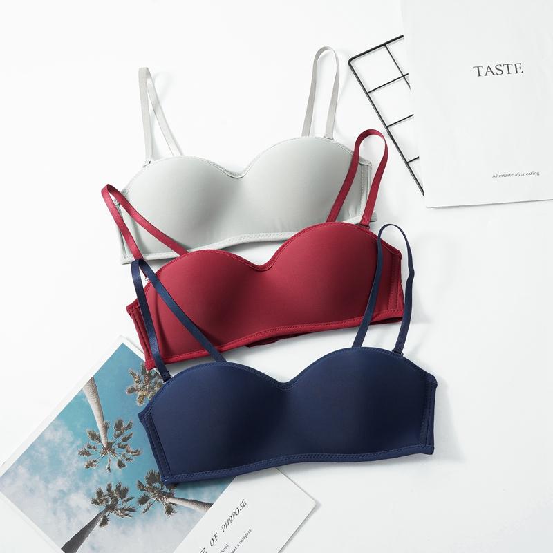 Women Invisible Bra Strapless Bralette Women's Underwear Female Seamless Party Wedding Bras Sexy Lingerie