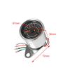 DC 12V Universal Motorcycle Tachometer Electronic Tach Meter Speedometer Gauge LED Backlight 13000 RPM