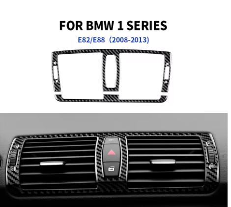 Sticker For BMW 1 Series E82 E88 2008-2013 Accessories Carbon Fiber Car Automatic Special Interior Trim Cover Sticker Styling