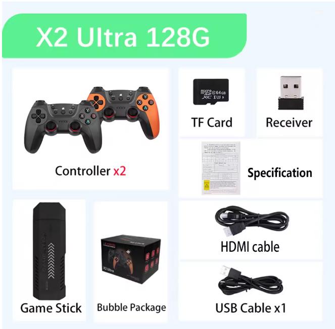 X2 Ultra Game Stick 256GB 60000+