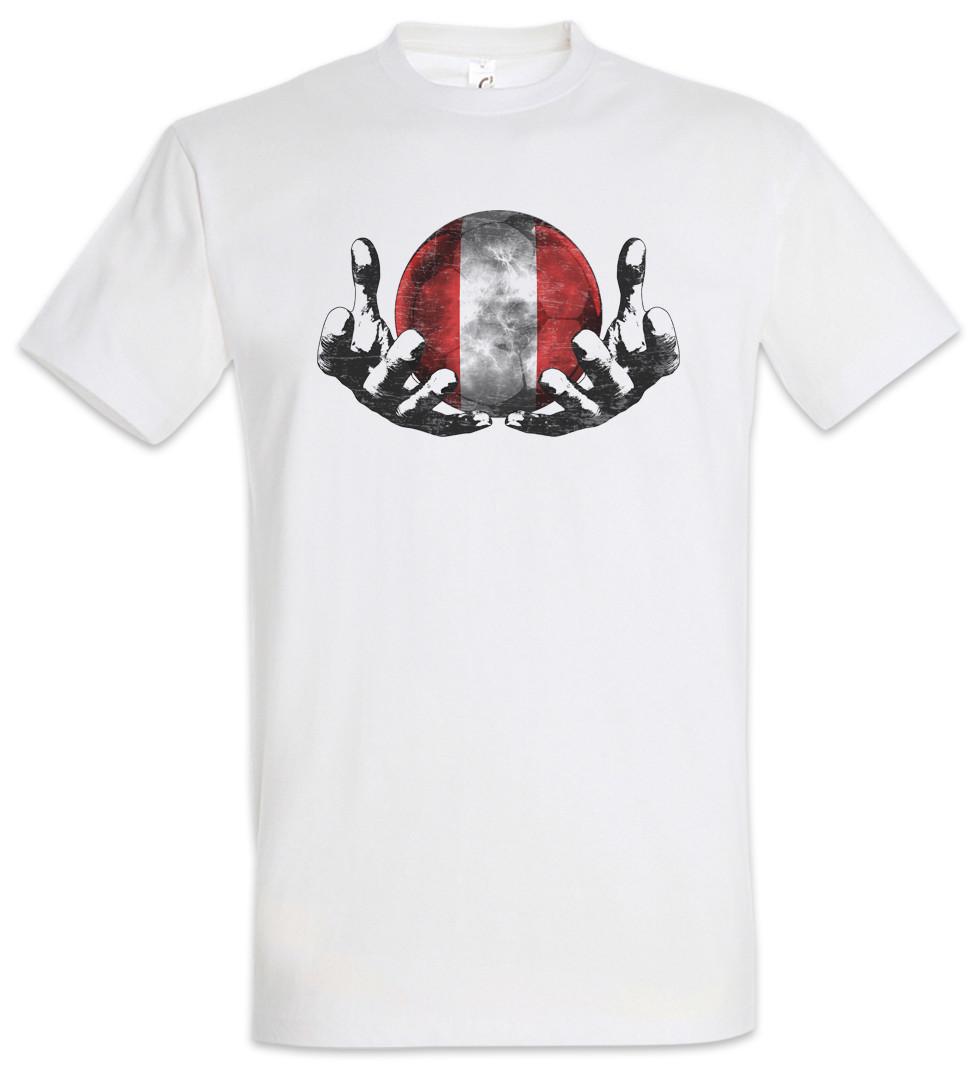 Peru Football Magic Ball T-Shirt peruvian Soccer Flag Banner World Championship 2XL