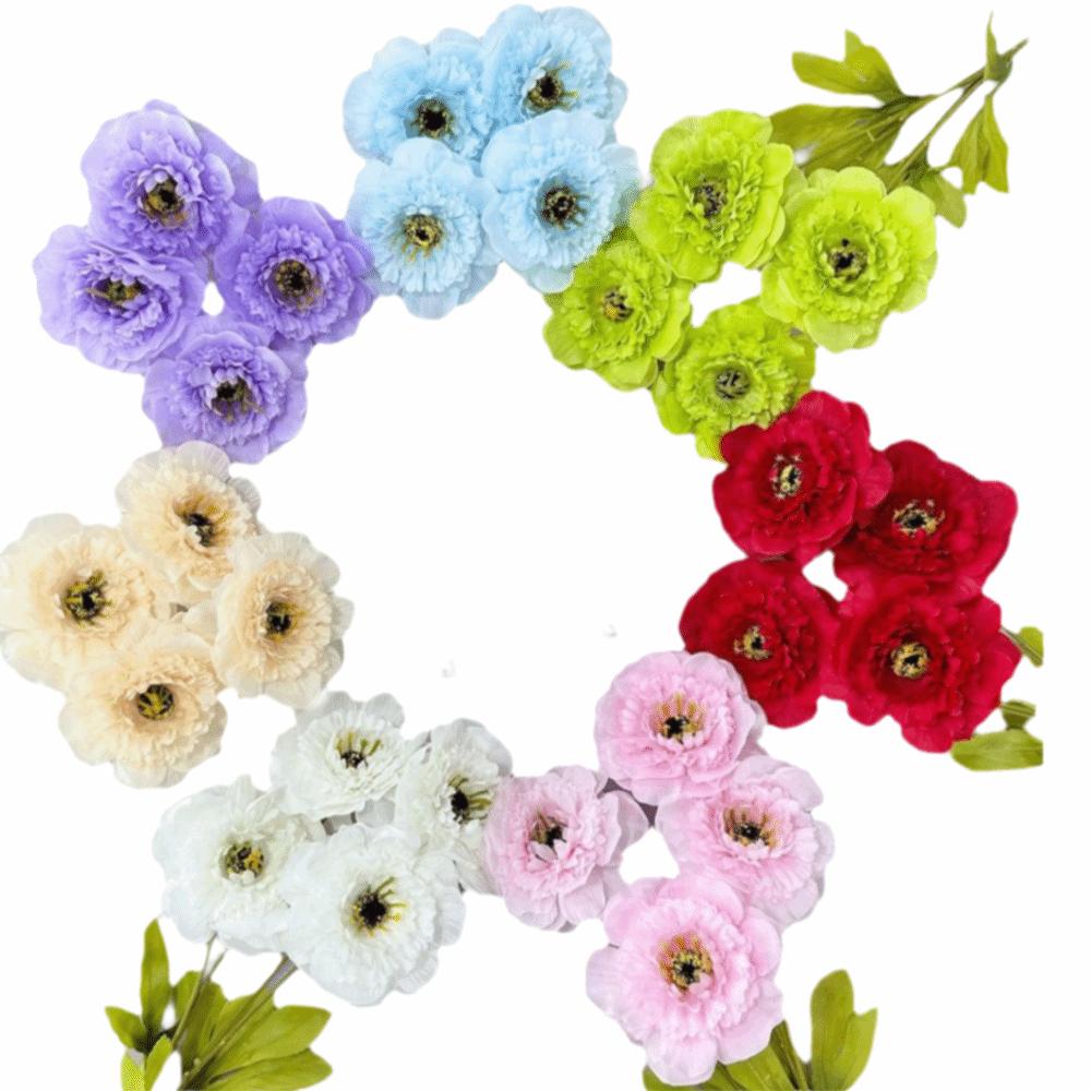 Soft Texture Artificial Flowers Romantic Color Wedding Decor New Christmas Decor  Wedding Hall