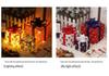 Christmas LED String Lights Gift Set: 3-Piece Decoration for Festive Party Atmosphere
